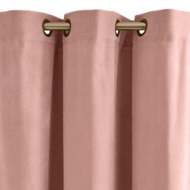 Pink Velvet Curtain