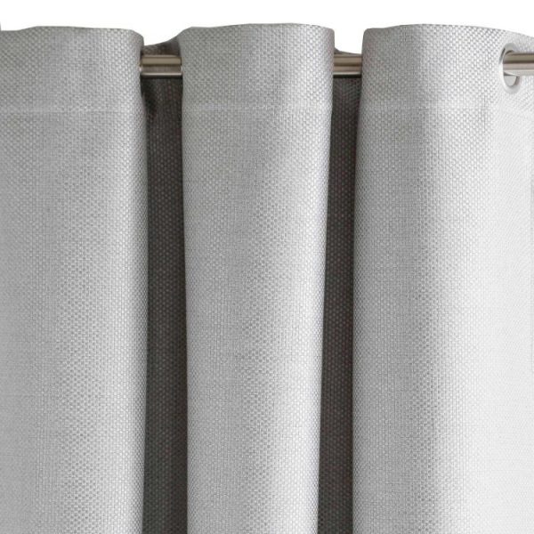 Grey Cotton Curtain